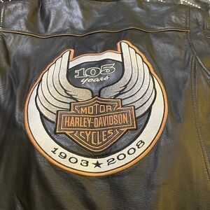 Harley-Davidson Black Leather Jacket